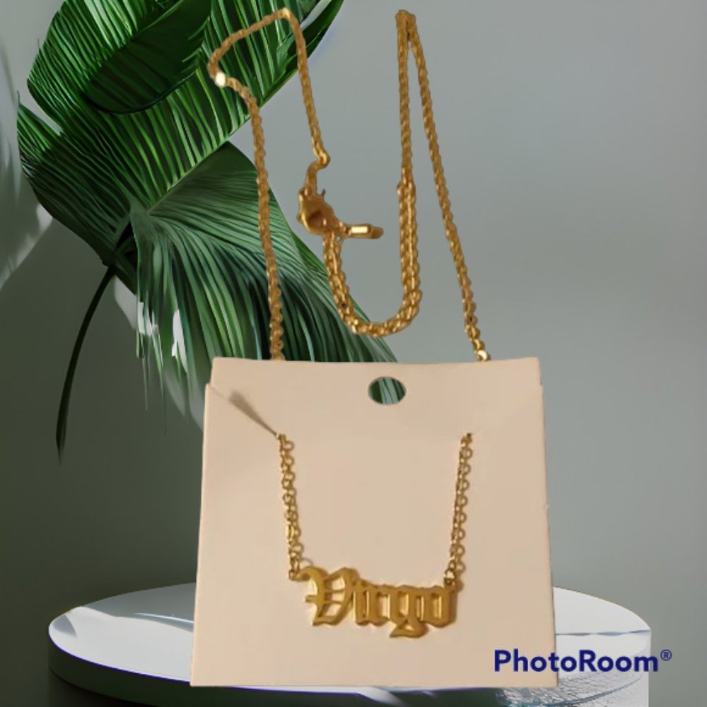 VIRGO. Necklace